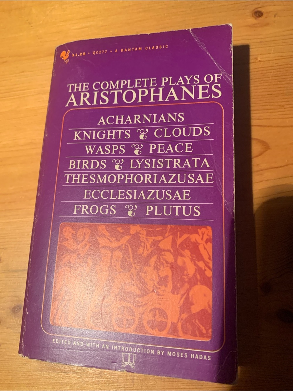The Complete Plays of Aristophanes - Purple Cover
